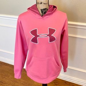 ~Under Armour~ bright pink hoodie sweatshirt